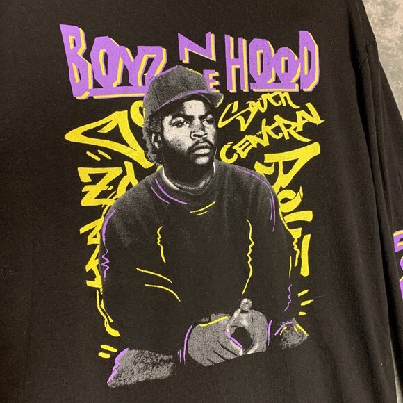 Fifth Sun Men Boyz in the Hood Ice Cube Doughboy Graphic Tee Long Sleeve Shirt M - Picture 4 of 9